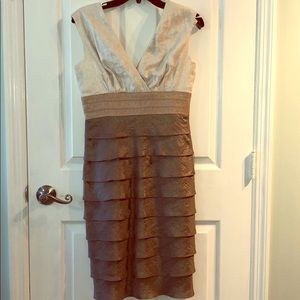 Jessica Howard pleated cocktail dress.